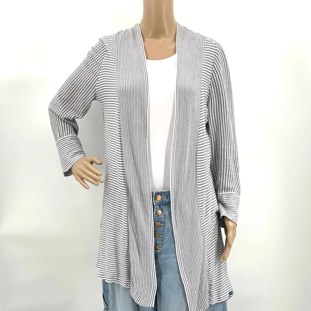 NIC + ZOE RIPTIDE OPEN FRONT CARDIGAN WRAP - Picture 2 of 4